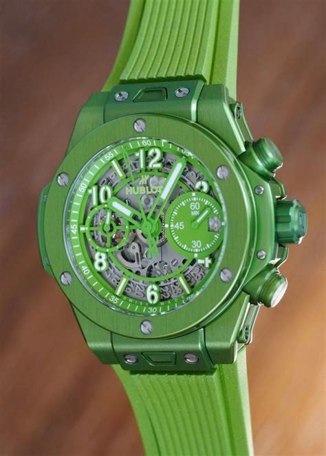 Hublot Big Bang Unico NESPRESSO ORIGIN GREEN DIAL 